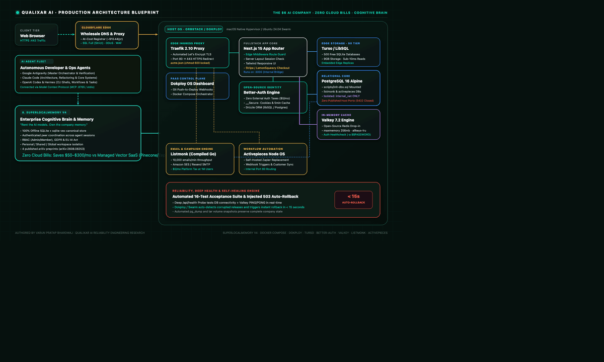 The $6 AI Company: Production Blueprint & Engineering Handbook