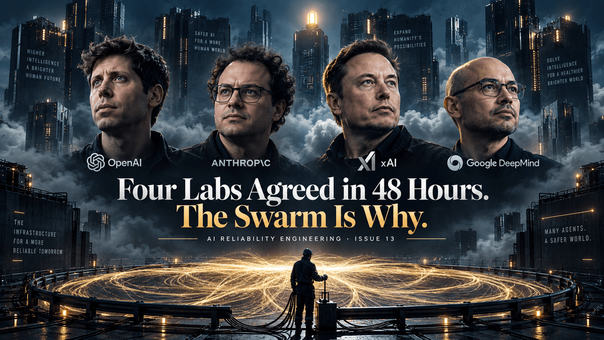 Four Labs Agreed in 48 Hours. The Swarm Is Why.