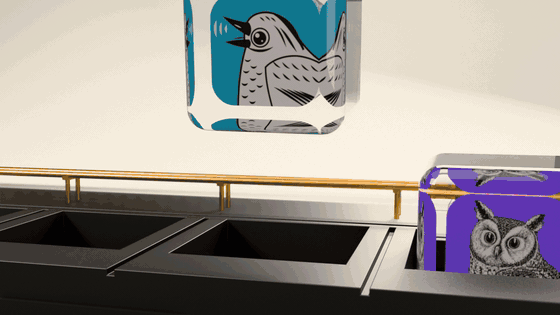A physics shot built with Opus 5.5 in Blender: six glass blocks carrying the real ArtCraft icons drop into a Claude Code chassis, a marble runs the rail, and the blocks wire up to a core
