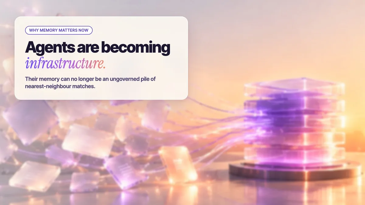 Memory is becoming infrastructure for AI agents